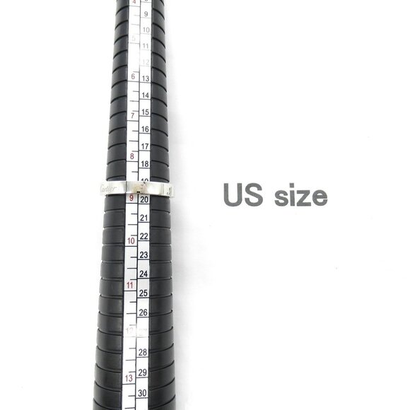 CARTIER Platinum Diamond Ring - Picture 6 of 7